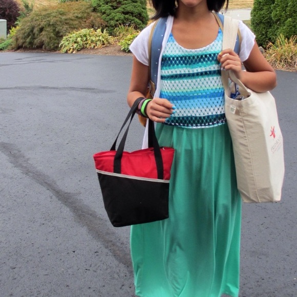 Teal maxi dress - Picture 4 of 4